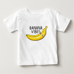 Camiseta De Bebé Vibraciones de Plátano