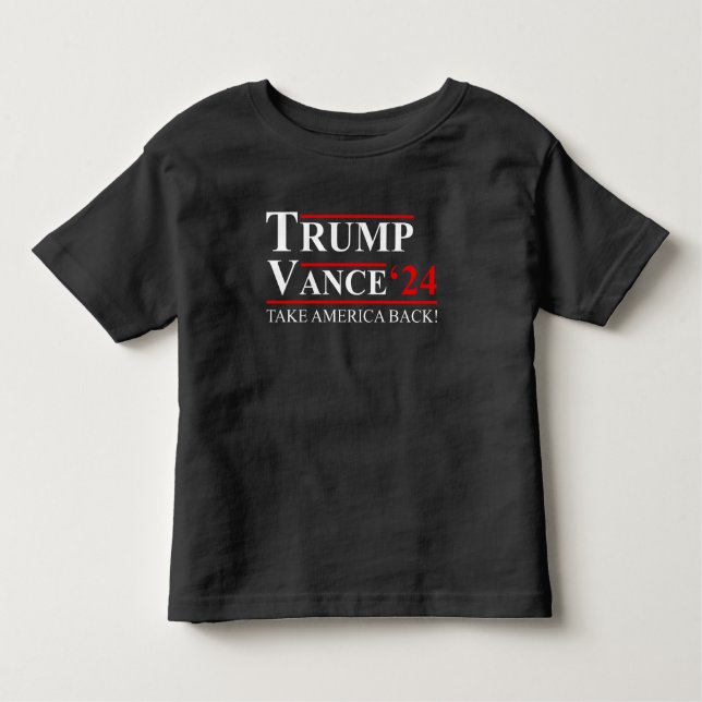 Camiseta De Bebé Vicepresidente Trump Vance 2024 vicepresidente Tru (Anverso)