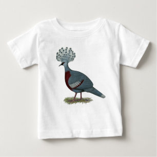 Camiseta De Bebé Victoria Crowne Pigeon