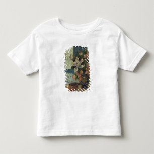 Camiseta De Bebé Vida con una mandolina, 1885 de Paul Gauguin el