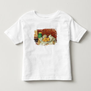Camiseta De Bebé Vida de Paul Cezanne el   aún con un pecho de