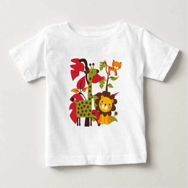 Camiseta De Bebé Vida del safari (Anverso)