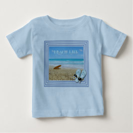 Camiseta De Bebé Vida en la playa