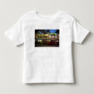 Camiseta De Bebé Vida nocturna en Ocean Drive, South Beach, Miami