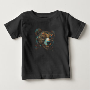 Camiseta De Bebé Vida salvaje del oso