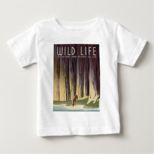 Camiseta De Bebé Vida Salvaje - Los parques nacionales preservan to