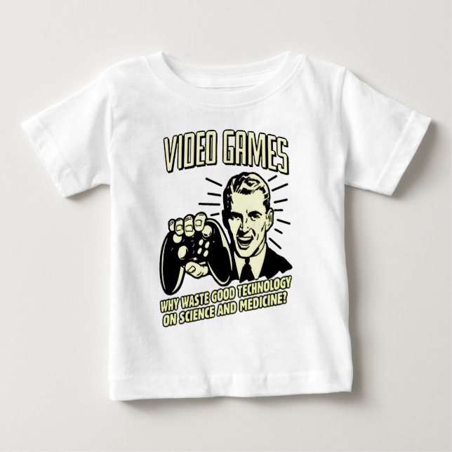 Camiseta De Bebé "Videojuego " (Anverso)