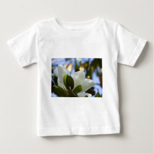 Camiseta De Bebé Vidrio manchado Sky Southern Magnolia Regalos