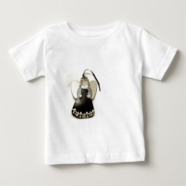 Camiseta De Bebé Viejo ángel (Anverso)