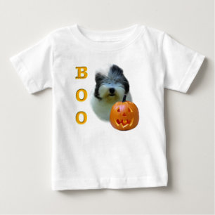 Camiseta De Bebé Viejo perro pastor inglés Halloween Boo
