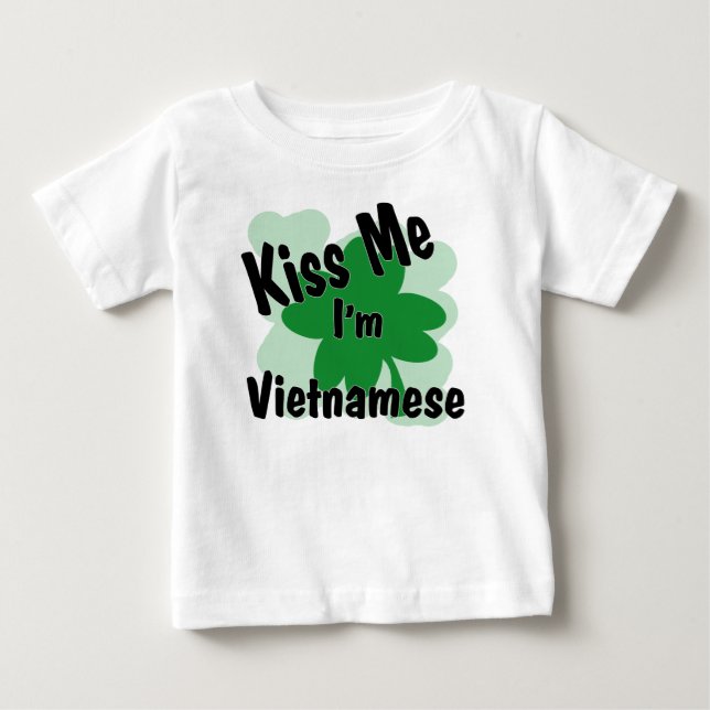 Camiseta De Bebé vietnamita (Anverso)