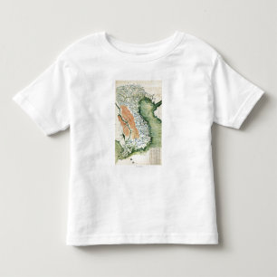 Camiseta De Bebé VietnamPanoramic MapVietnam