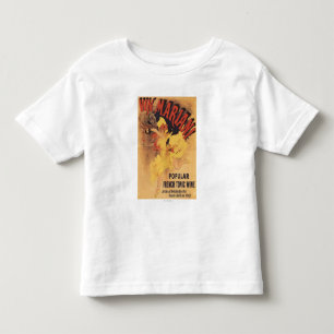 Camiseta De Bebé Vin Mariani Dancing Chica Pouring Wine