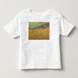 Camiseta De Bebé Vincent van Gogh  Campo de rueda con Reaper, 1889