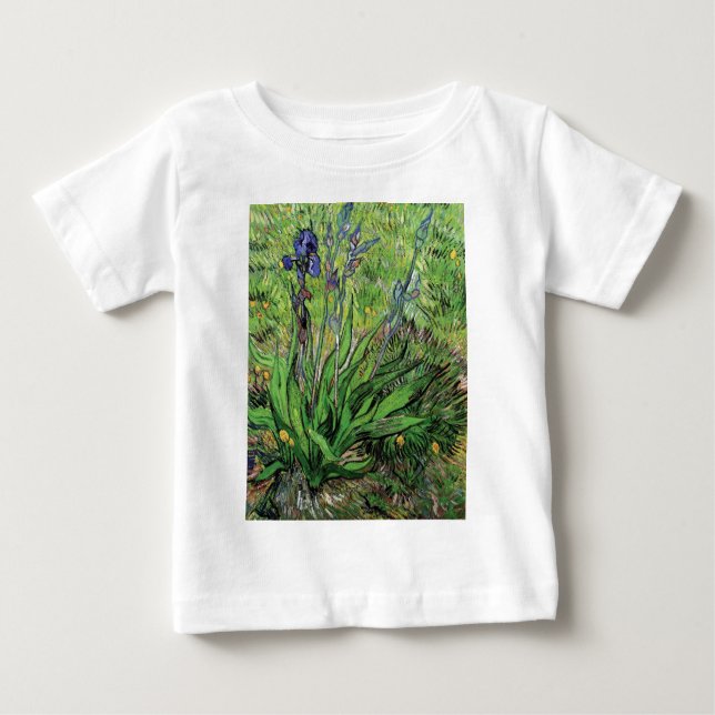 Camiseta De Bebé Vincent Van Gogh - El Bella Artes del amante de la (Anverso)