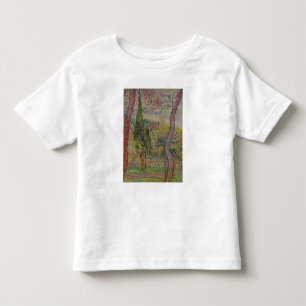 Camiseta De Bebé Vincent van Gogh el el parque en San Pablo