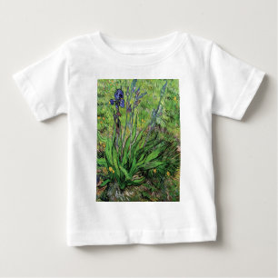 Camiseta De Bebé Vincent Van Gogh - El Iris Amante de la Naturaleza
