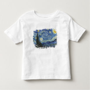 Camiseta De Bebé Vincent van Gogh el   la noche estrellada, junio