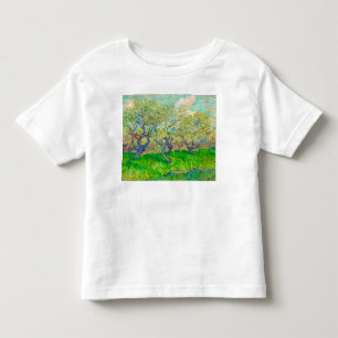 Camiseta De Bebé Vincent van Gogh Huerto en Flor