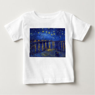 Camiseta De Bebé Vincent Van Gogh, La pintura La noche estrellada