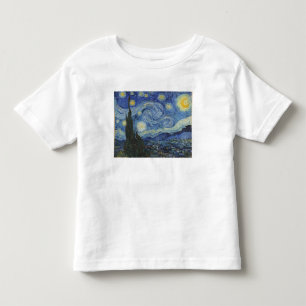 Camiseta De Bebé Vincent van Gogh   Noche estrellada, junio de 1889