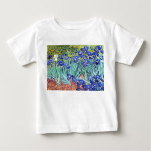 Camiseta De Bebé Vincent Van Gogh pintando Irises