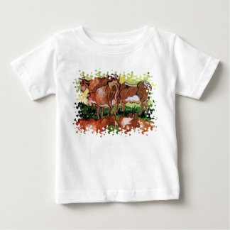 Camiseta De Bebé Vincent Van Gogh - Vacas (Después de Jordaens) Art