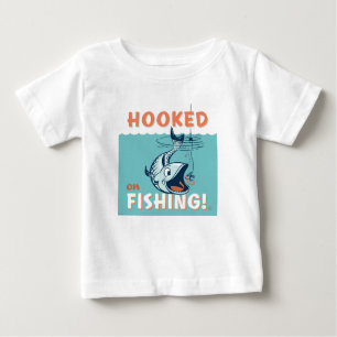 Camiseta De Bebé Vinculado a la pesca