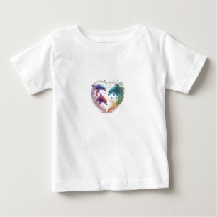 Camiseta De Bebé Vínculo duradero de amor entre hermana y hermano