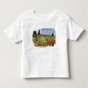 Camiseta De Bebé Viñedo cerca de Montalcino, Toscana, Italia