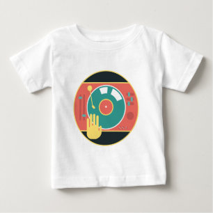 Camiseta De Bebé Vinilo-expediente-jugador-mano-rasguño