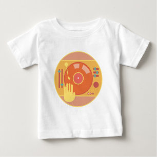 Camiseta De Bebé Vinilo-expediente-jugador-mano-rasguño-luz