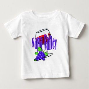 Camiseta De Bebé Vino de Napa Valley