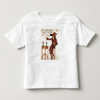 Camiseta De Bebé Vinos Finos - Sanlucar de Barrameda de Florido