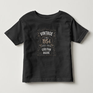 Camiseta De Bebé Vintage 1954 Limited Edition Personalizado hecho