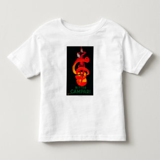 Camiseta De Bebé Vintage amargo PosterEurope de Campari