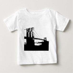 Camiseta De Bebé Vintage Brooklyn Bridge