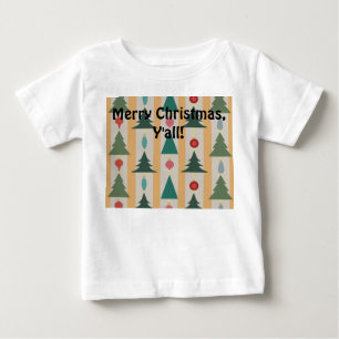 Camiseta De Bebé Vintage Christmas