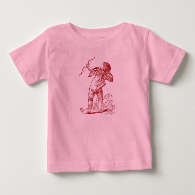 Camiseta De Bebé Vintage Cupido (Anverso)