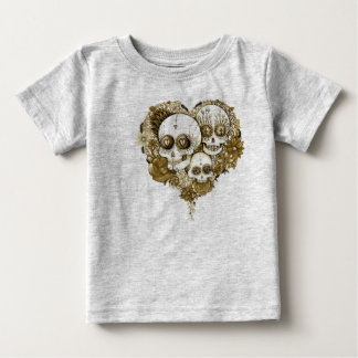 Camiseta De Bebé vintage del estilo del tatuaje de la ropa del