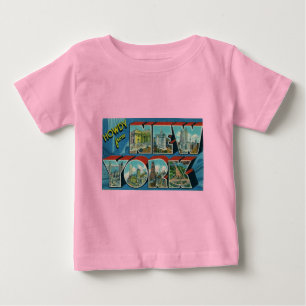 Camiseta De Bebé Vintage Howdy de Nueva York