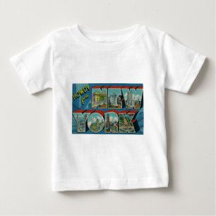 Camiseta De Bebé Vintage Howdy de Nueva York