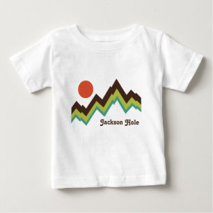 Camiseta De Bebé Vintage Jackson Hole