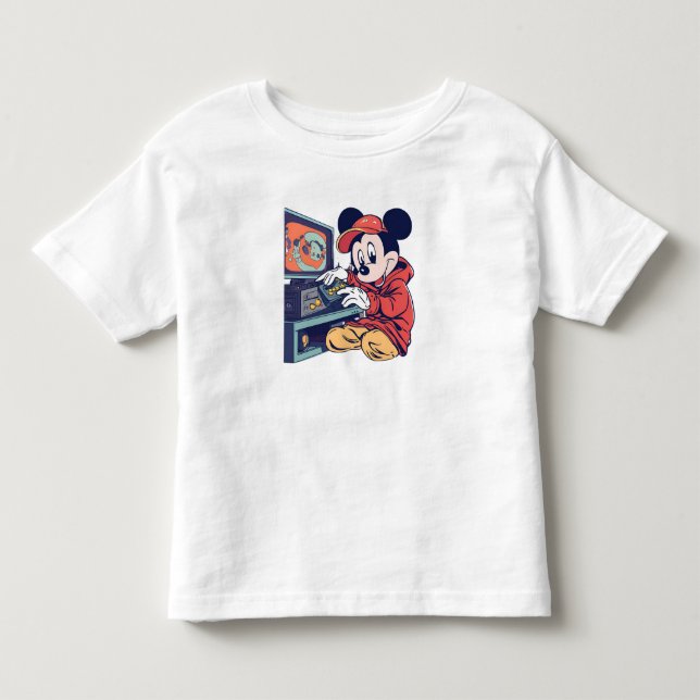 Camiseta De Bebé Vintage Mickey (Anverso)