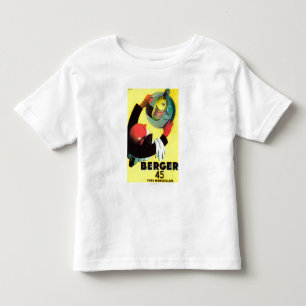 Camiseta De Bebé Vintage PosterEurope de Berger 45