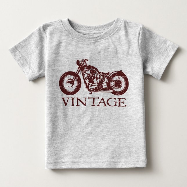 Camiseta De Bebé Vintage Triumph (Anverso)