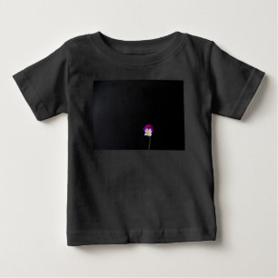 Camiseta De Bebé Violet Flower iccnm
