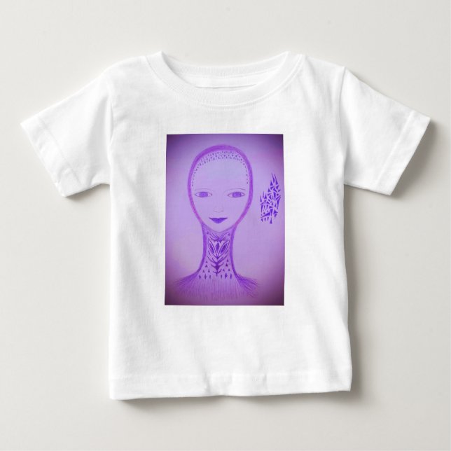 Camiseta De Bebé Violeta (Anverso)