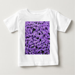 Camiseta De Bebé Violets Baby T-Shirt Violet Flowers