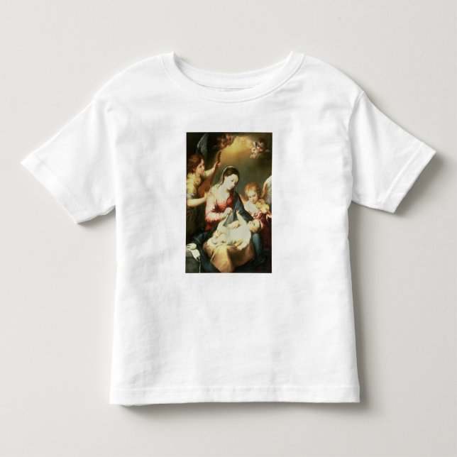 Camiseta De Bebé Virgen de la ropa Swaddling (Anverso)
